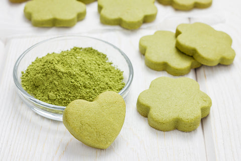 Matcha cookies