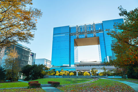 Telecom Center is a major hub on the information highway with several large satellite antennas on its observation deck