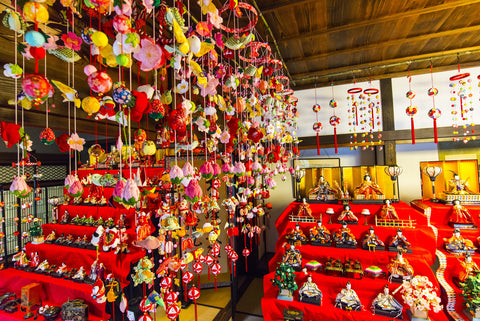 Doll Festival in Kanagawa, Japan.