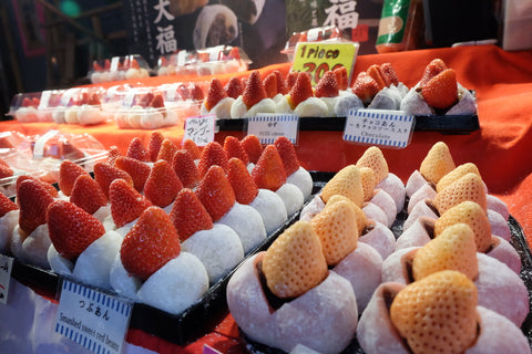 Strawberry mochi daifuku