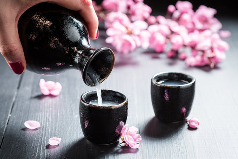 Image of Sake being poured