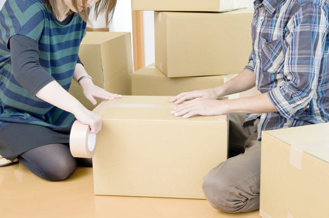 Young Couple Moving House