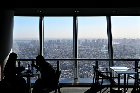 Tokyo Skytree Cafe, floor 340 Tembo deck