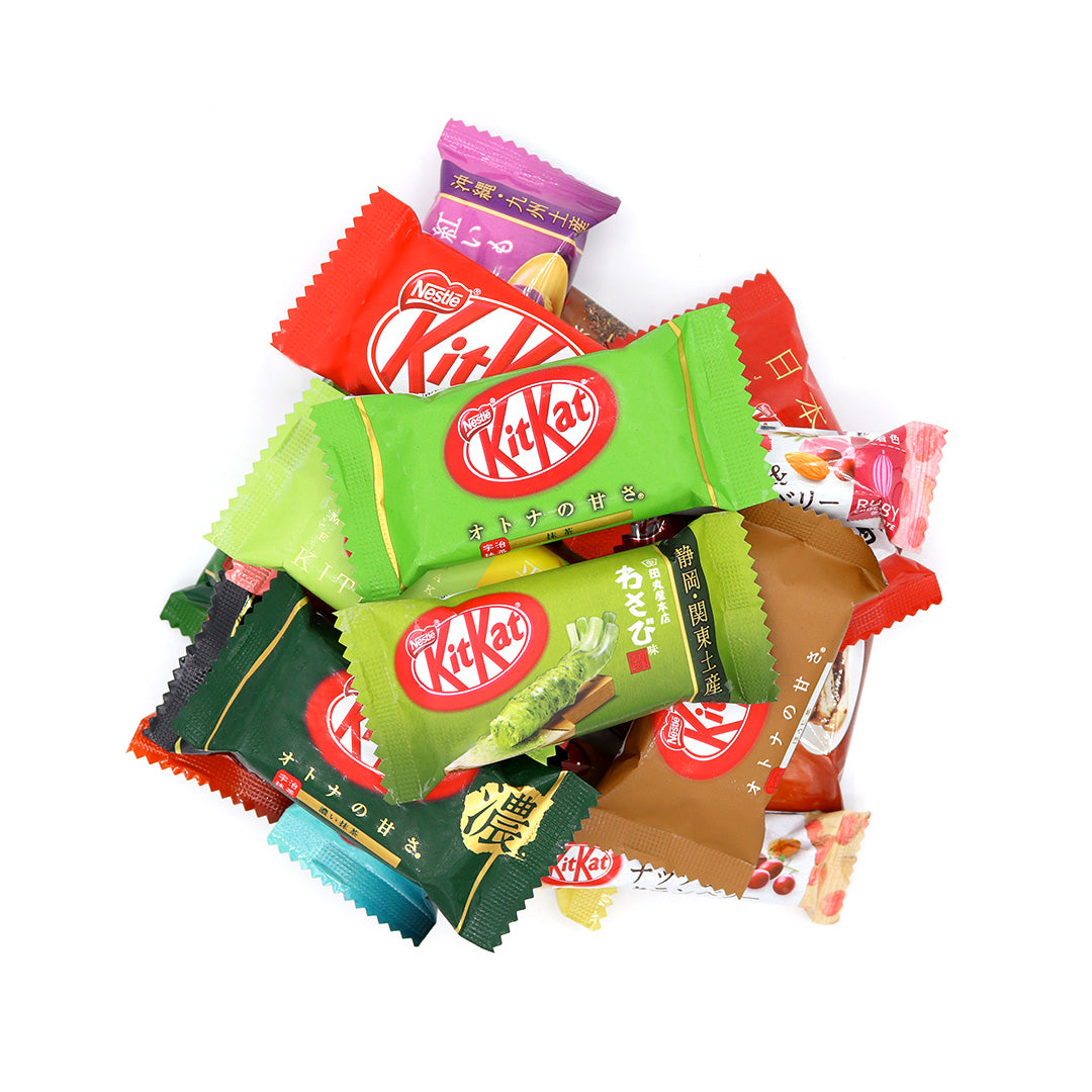Japanese Kit Kat Variety Party Box 20 Flavors 60 Pieces B