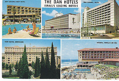"The Dan Hotels" - Isreal's Leading Hotels Postcard - Cakcollectibles