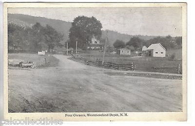 Four Corners-Westmoreland Depot,New Hampshire - Cakcollectibles