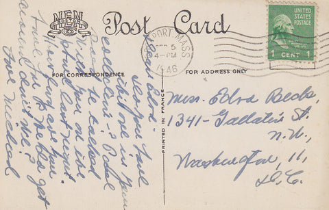 Episcopal Church-Ipswich,Massachusetts Postcard