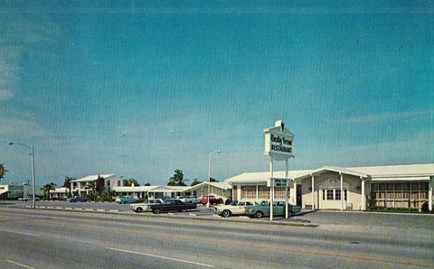 Southernaire Motel - Fort Pierce,Florida Vintage Postcard