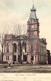 Court House Monroe Michigan 1907 Postcard