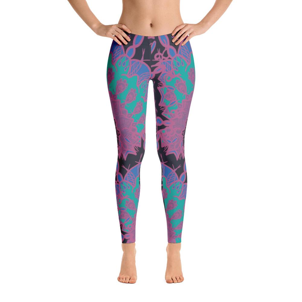 Chakra Hamsa Leggings - Prana Heart: Everyday Mindfulness