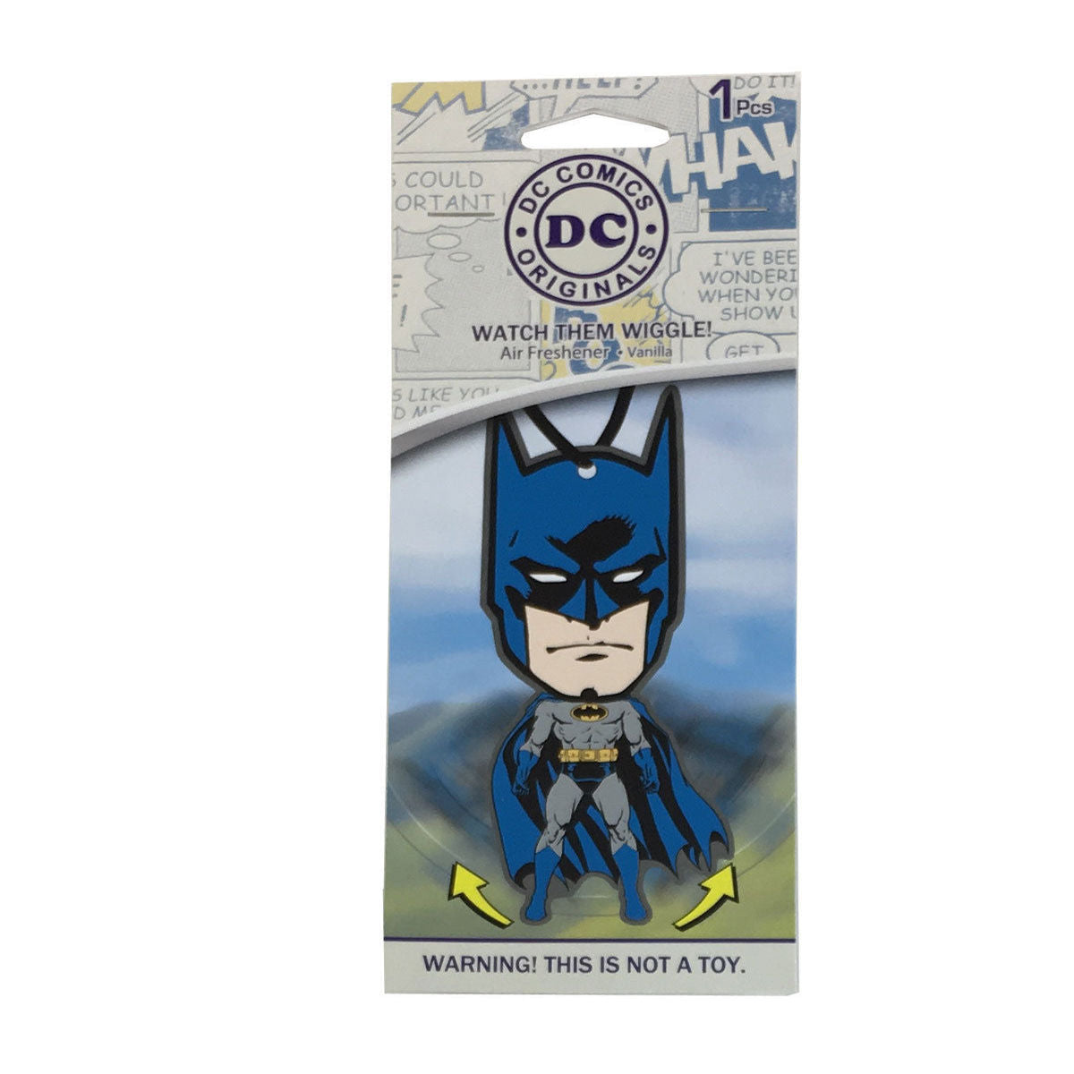 DC Comics Batman Car Accessories - Batman Air Freshener Wiggler (1 Piece)  by GOSO Direct