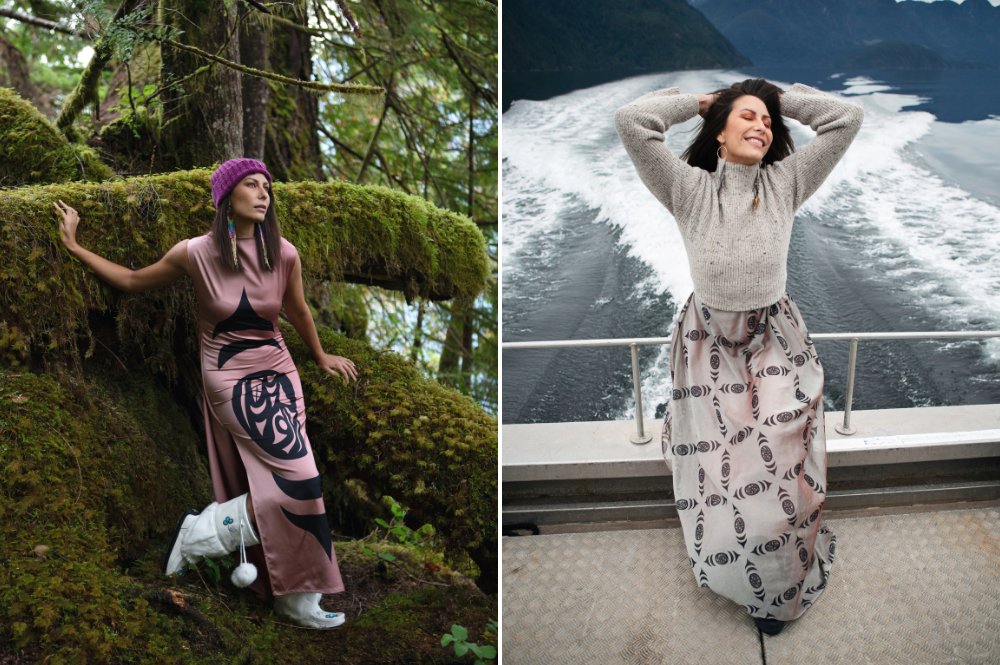 Indigenous Tourism BC and ecologyst photoshoot for Boulevard magazine by Darren Hull