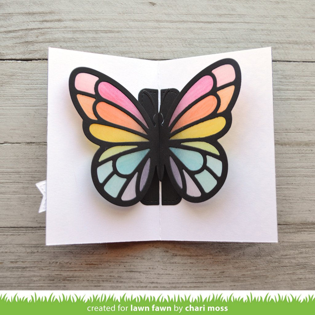 Lawn Fawn Pop-Up Butterfly  ̹ ˻