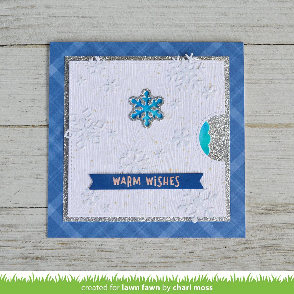 Lawn Fawn Reveal Wheel Snowflake Add-On  ̹ ˻