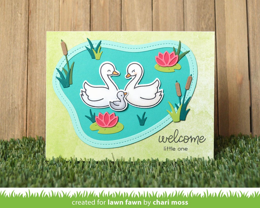 Lawn Fawn Swan Soiree ̹ ˻