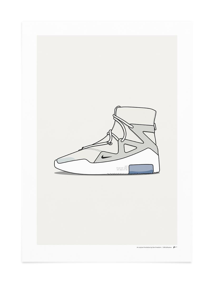Fear Of God Boot - White – KickPosters