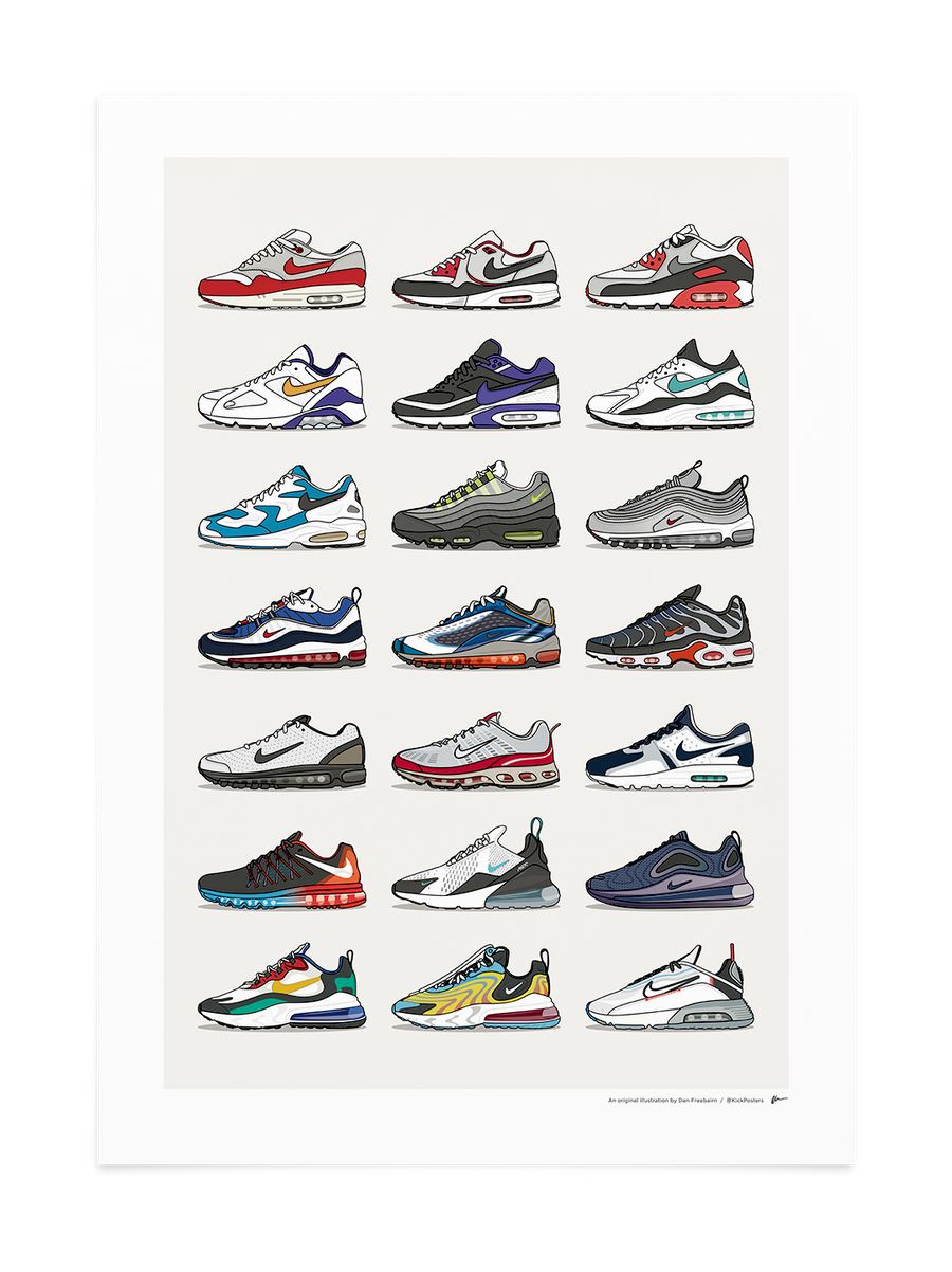 air max collection by year