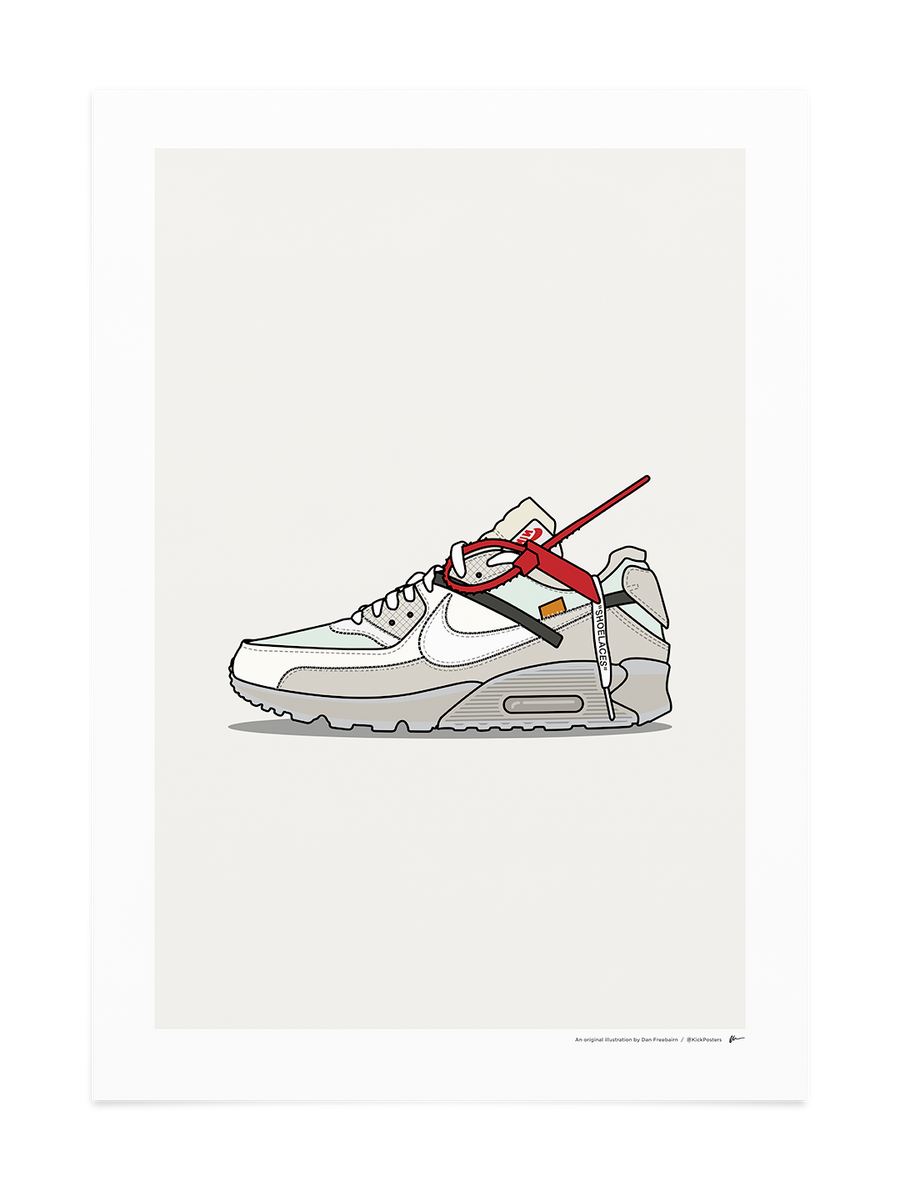 air max 90 drawing