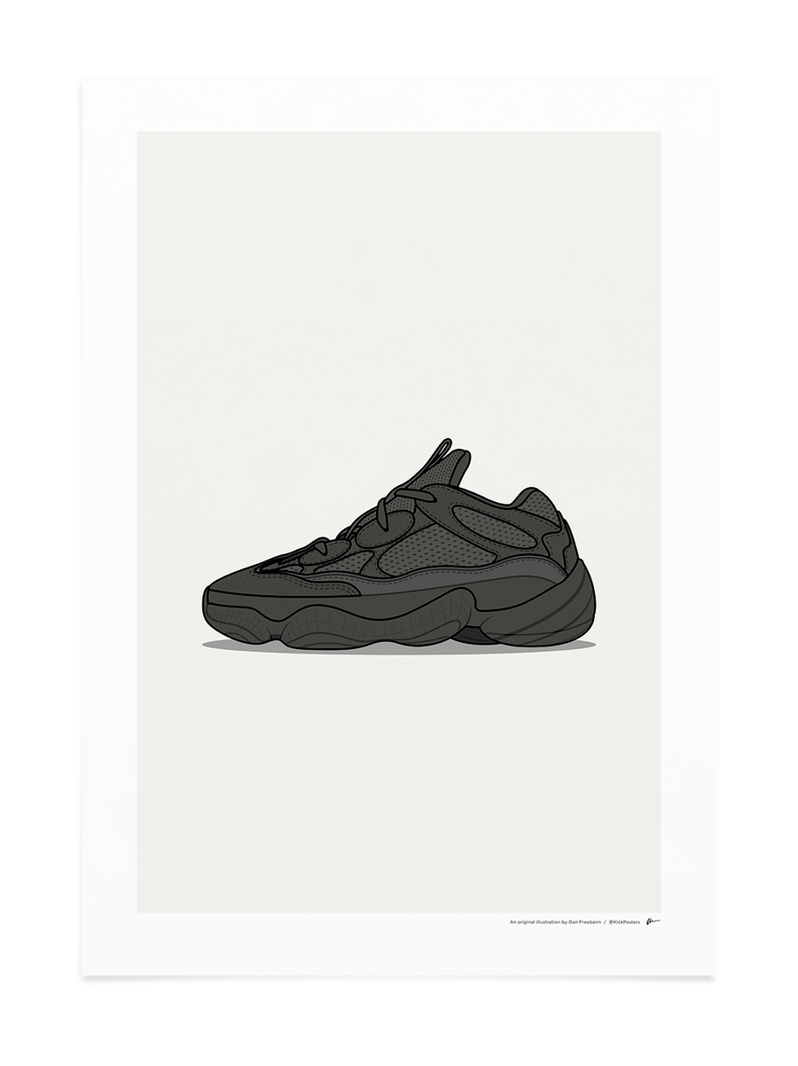 yeezy 500 drawing