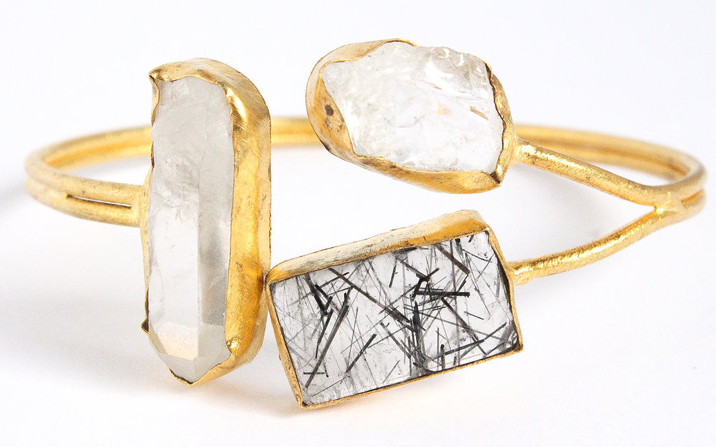 Ruta Rutile Quartz Cuff