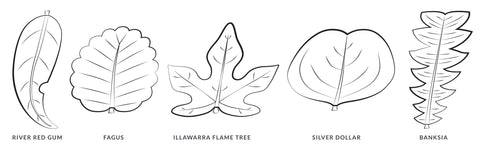 Australian Leaf Sewing Pattern by Twig + Tale