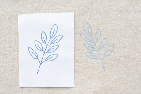 how to transfer an embroidery pattern – Embroidery and Sage