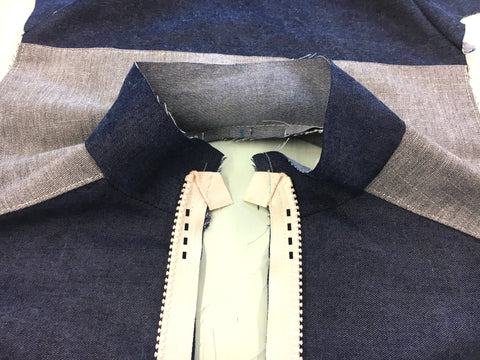 How to Add a Visible Zipper to Outerwear by Twig + Tale