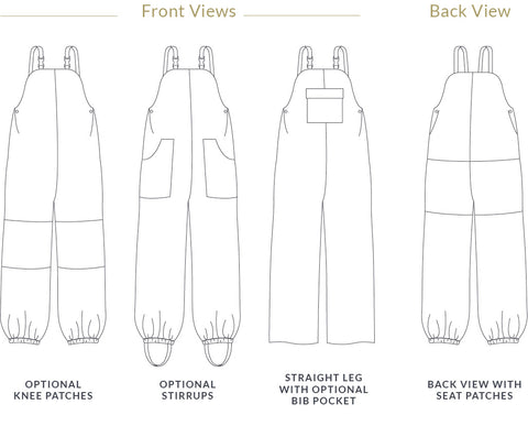 Rainhaven Overalls - Women/Curved Fit ~ Digital Pattern + Video Class ...