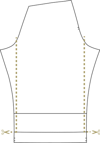 Fuller Upper Arm Adjustment for Gathered Raglan Sleeve by Twig + Tale