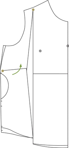 Fuller Bust Adjustment (FBA) for a Flat Front Garment by Twig + Tale