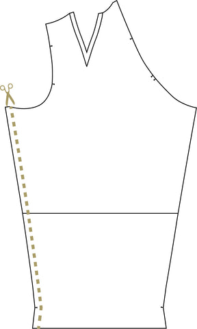 How to do a Forward Shoulder Adjustment for a Raglan Sleeve - Grove