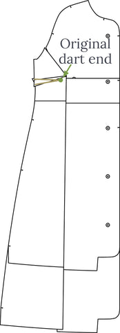 Smaller Bust Adjustment (SBA) for Raglan Sleeve Top