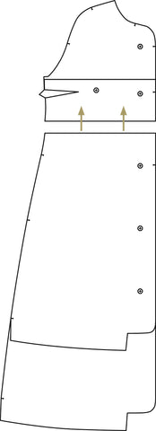 Small Bust Adjustment (SBA) for Raglan Sleeve Top