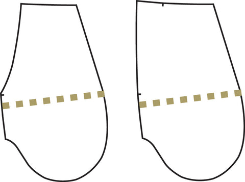 Trouser Waist Height Adjustment for a Lower Front Rise by Twig + Tale