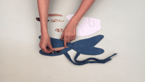 Video class for sewing the play wings by Twig + Tale New Zealand