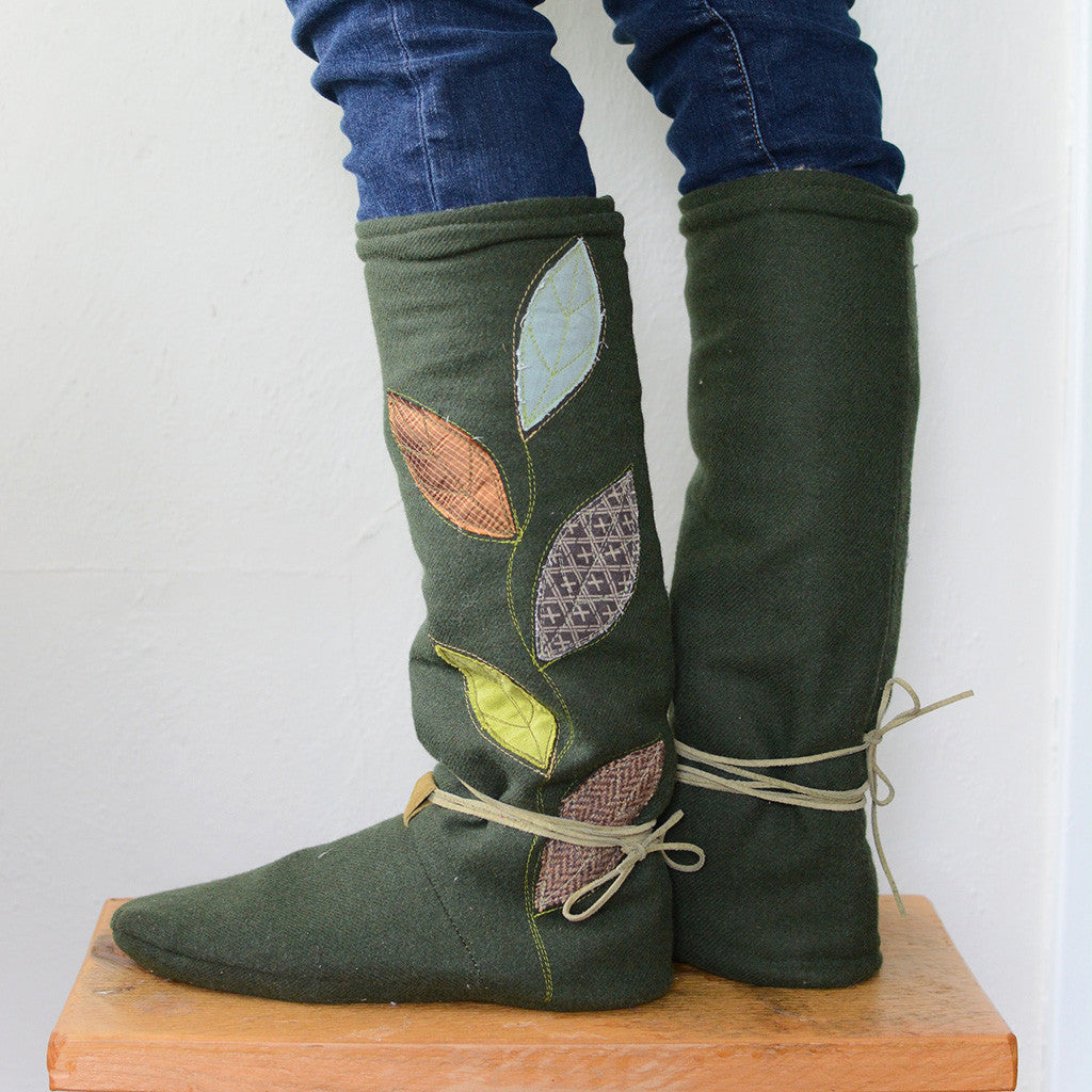womens tie boots