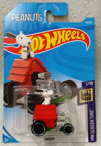 Hot Wheels Snoopy #25 Peanuts HW Screen Time 