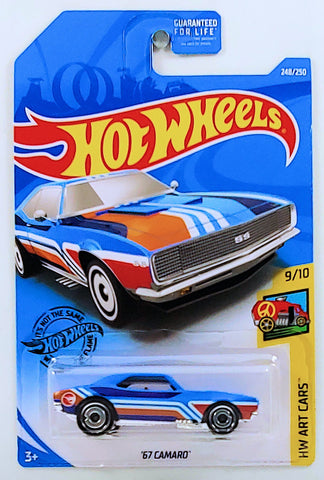 New 2020 Hot Wheels '67 Camaro HW Art Cars Treasure Hunt – Mason City  Poster Company