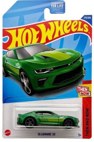 New 2022 Hot Wheels '18 Camaro SS Then And Now 219/250 Green – Mason City  Poster Company