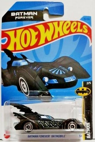 New 2023 Hot Wheels Batman Forever Batmobile 55/250 Mattel – Mason City  Poster Company