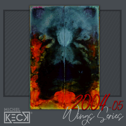 original art - buy original abstract art paintings  - artist direct Wings Series Michel Keck
