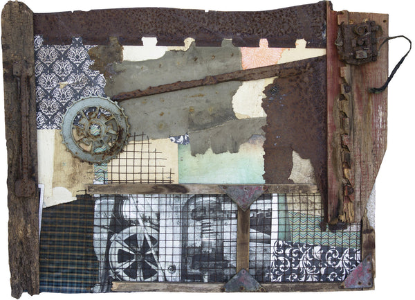 Assemblage Artist : Taking junk and found objects and creating modern works of art