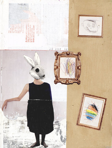OUTSIDER ARTIST: The Art Critic collage art of outsider artist michel keck