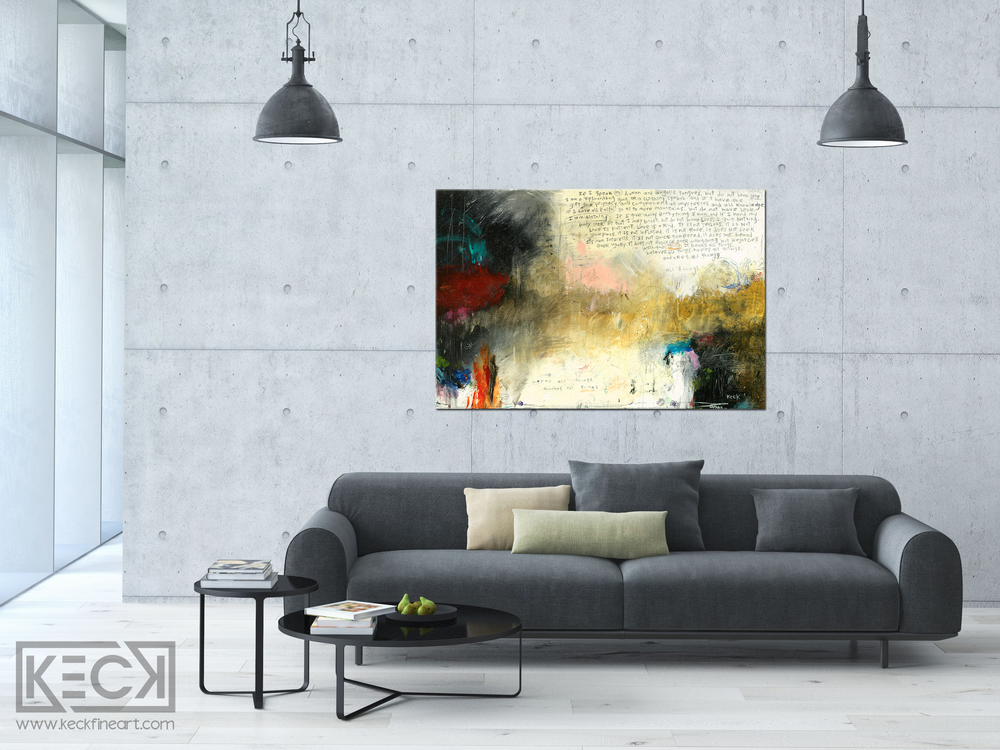 
                
                    Load image into Gallery viewer, EARTH TONE RELIGIOUS ABSTRACT ART PRINTS BY MICHEL KECK
                
            
