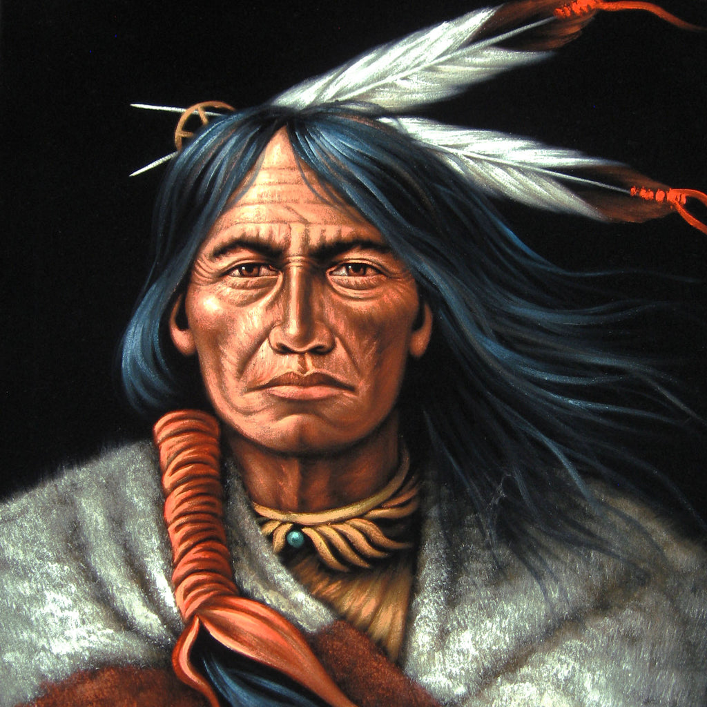 american indian oil paintings