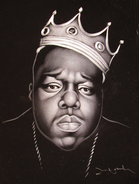 notorious big with crown