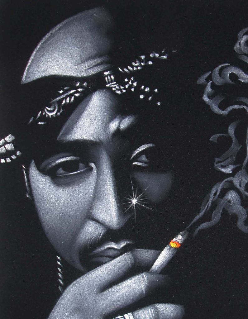 Mp3 2pac remixes. 2pac Smoke. 2 Pac дым. Tupac smoking. Картины на черном бархате.