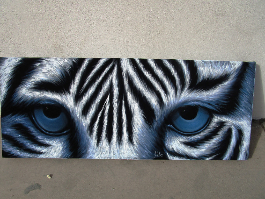 tiger eye painting