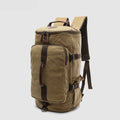 Mens Travel Bags Multifunctional Canvas Weekend Handbags Unisex Large Capacity Outdoor Backpack Luggage Packages
