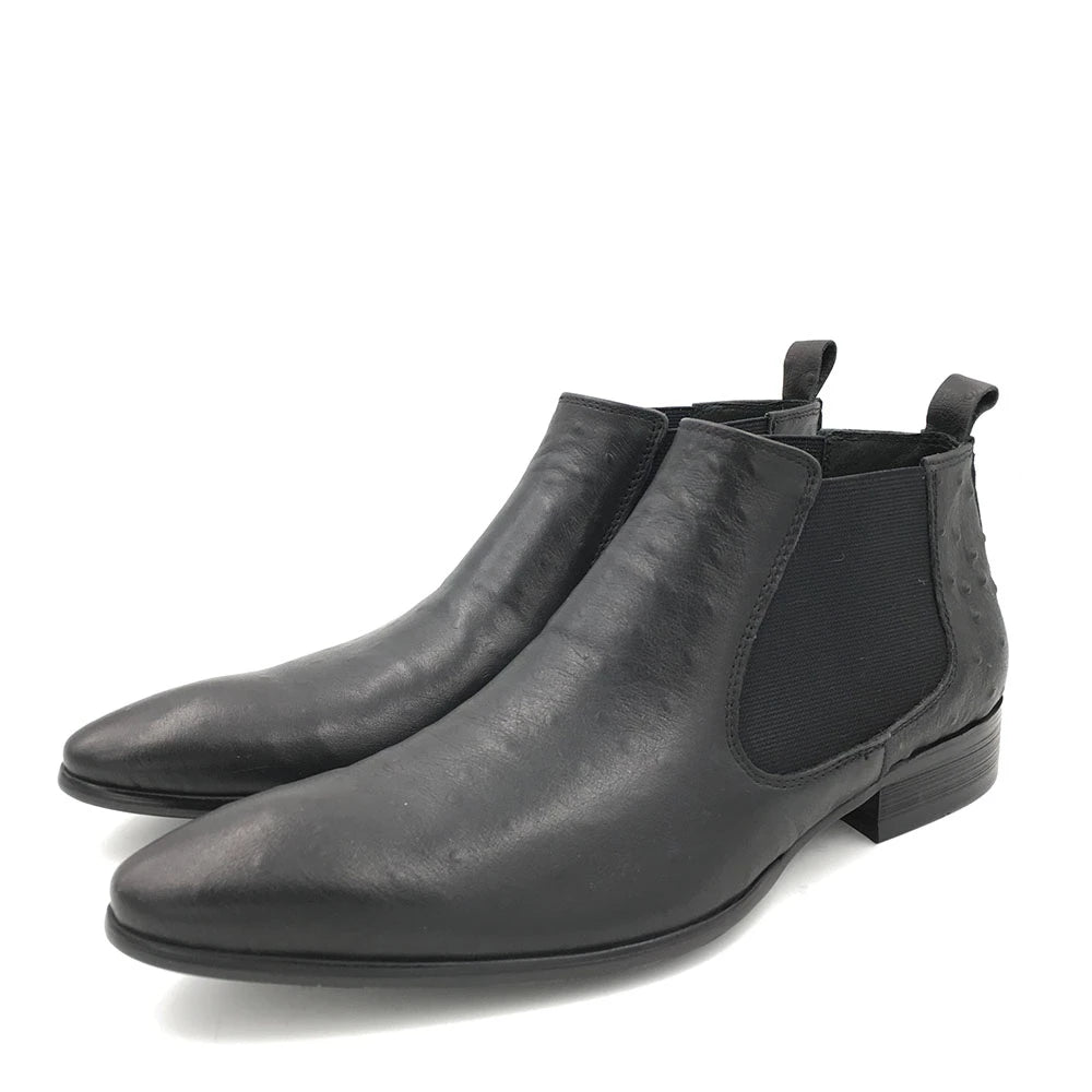 italian leather dress boots